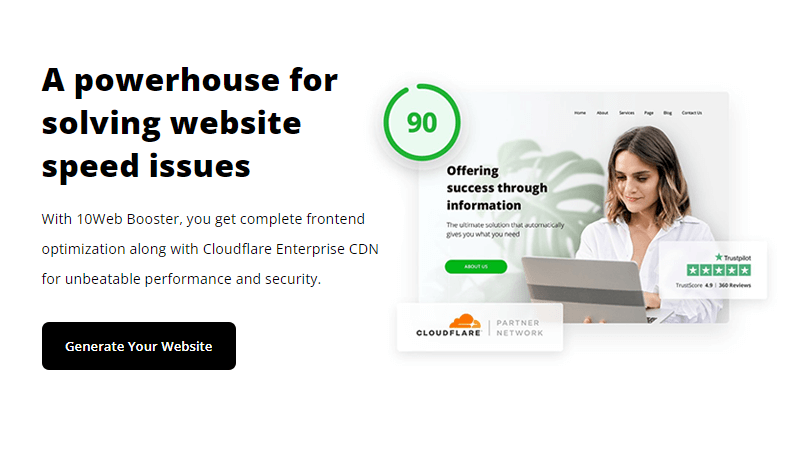 10web - AI website builder